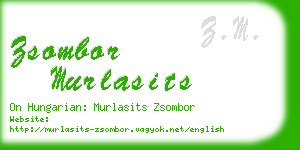 zsombor murlasits business card